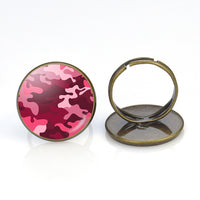 Thumbnail for Military Camouflage Red Designed Rings