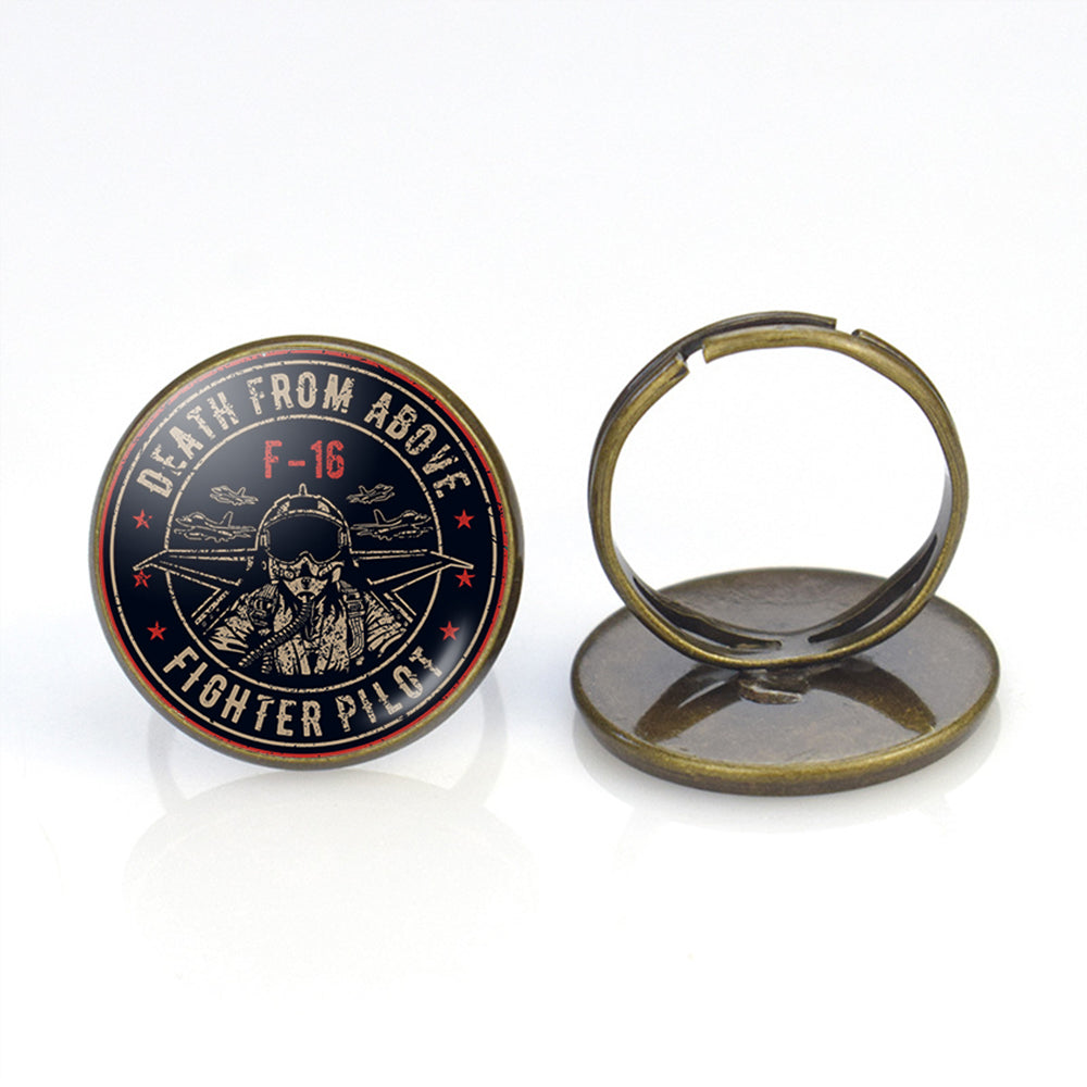 Fighter Jet 16 - Death From Above Designed Rings