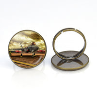 Thumbnail for Fighter Jet 35 at Airbase Designed Rings