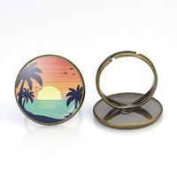 Thumbnail for Tropical Summer Theme Designed Rings