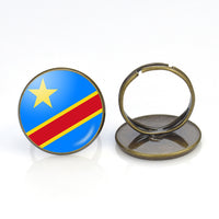 Thumbnail for Democratic Republic of congo Flag Designed Rings