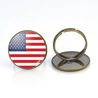 Thumbnail for USA Flag Designed Rings