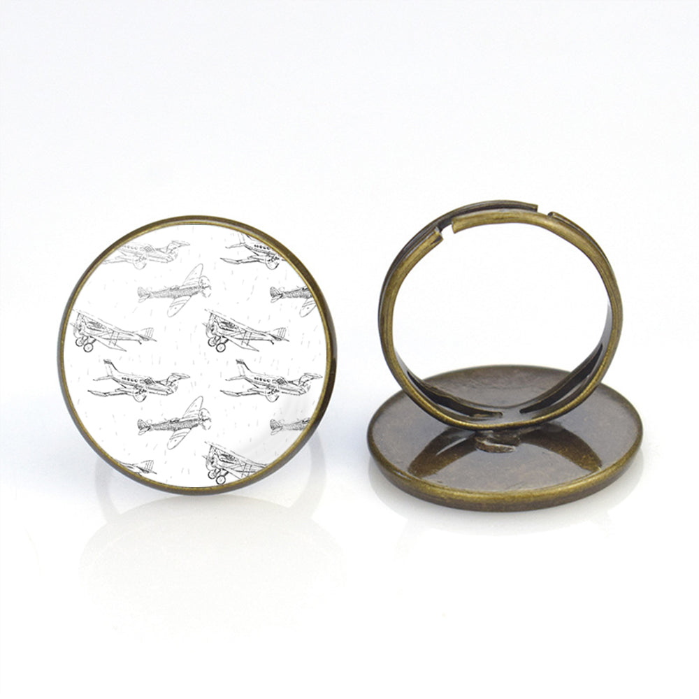 Super Aircrafts Designed Rings