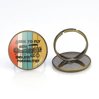 Thumbnail for Colourful Born To Fly Designed Rings