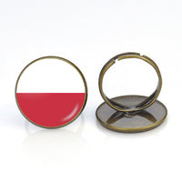 Thumbnail for Poland Flag Designed Rings