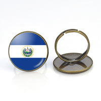 Thumbnail for El Salvador Flag Designed Rings