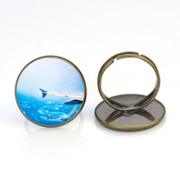 Thumbnail for Outstanding View Through Airplane Wing Designed Rings