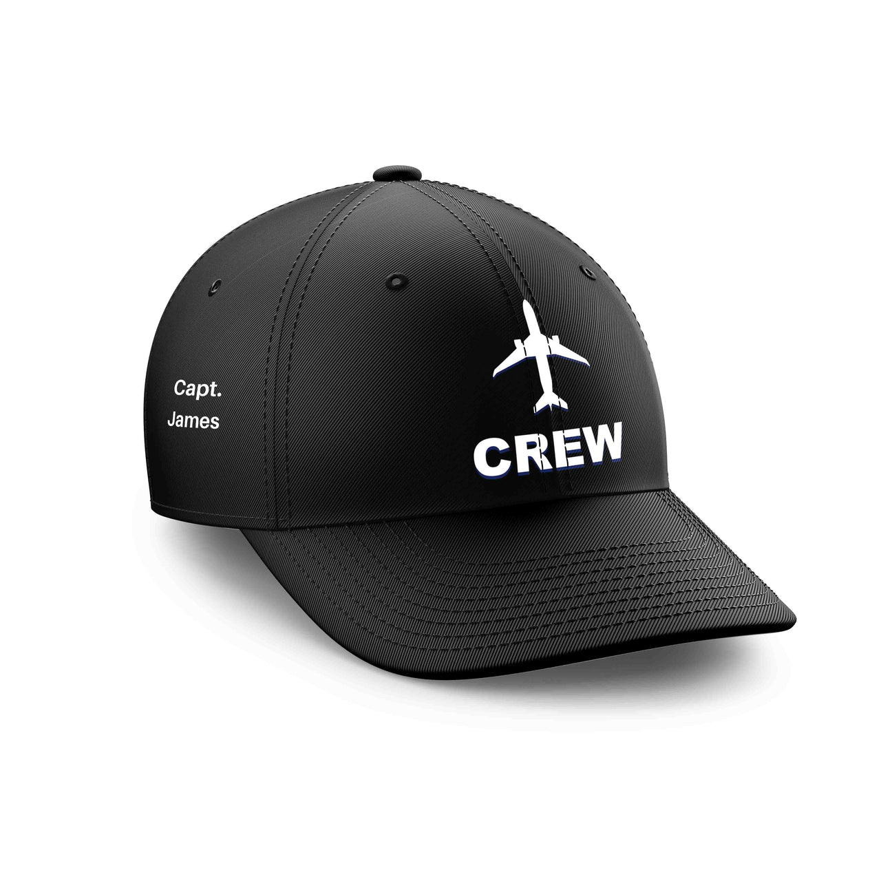 Customizable Name & CREW Embroidered Hats