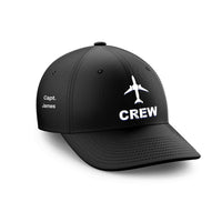 Thumbnail for Customizable Name & CREW Embroidered Hats