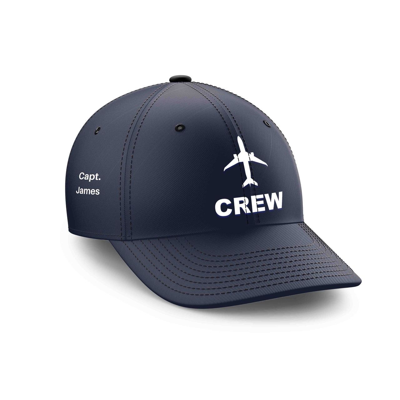Customizable Name & CREW Embroidered Hats