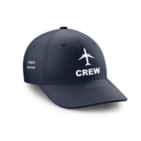 Thumbnail for Customizable Name & CREW Embroidered Hats