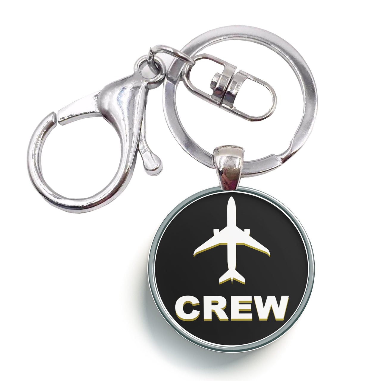 Crew & Circle Designed Circle Key Chains