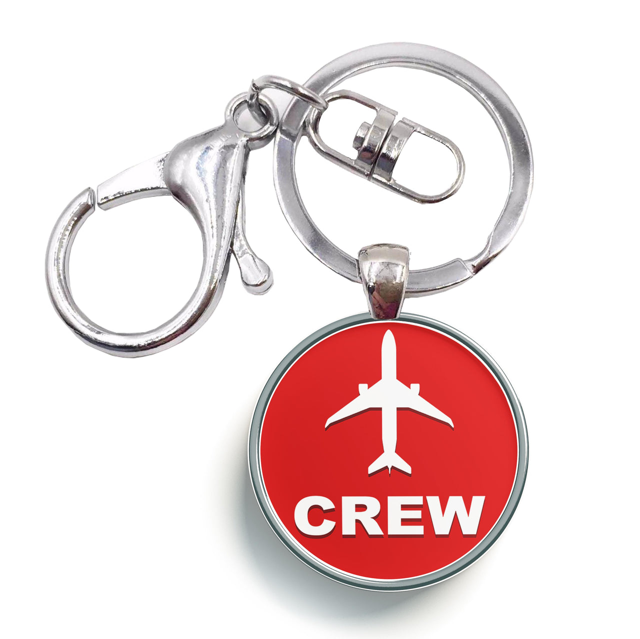 Crew & Circle Designed Circle Key Chains