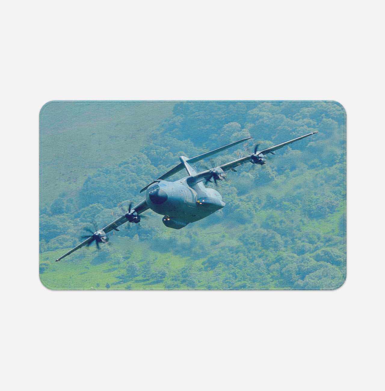 Cruising Airbus A400M Designed Bath Mats