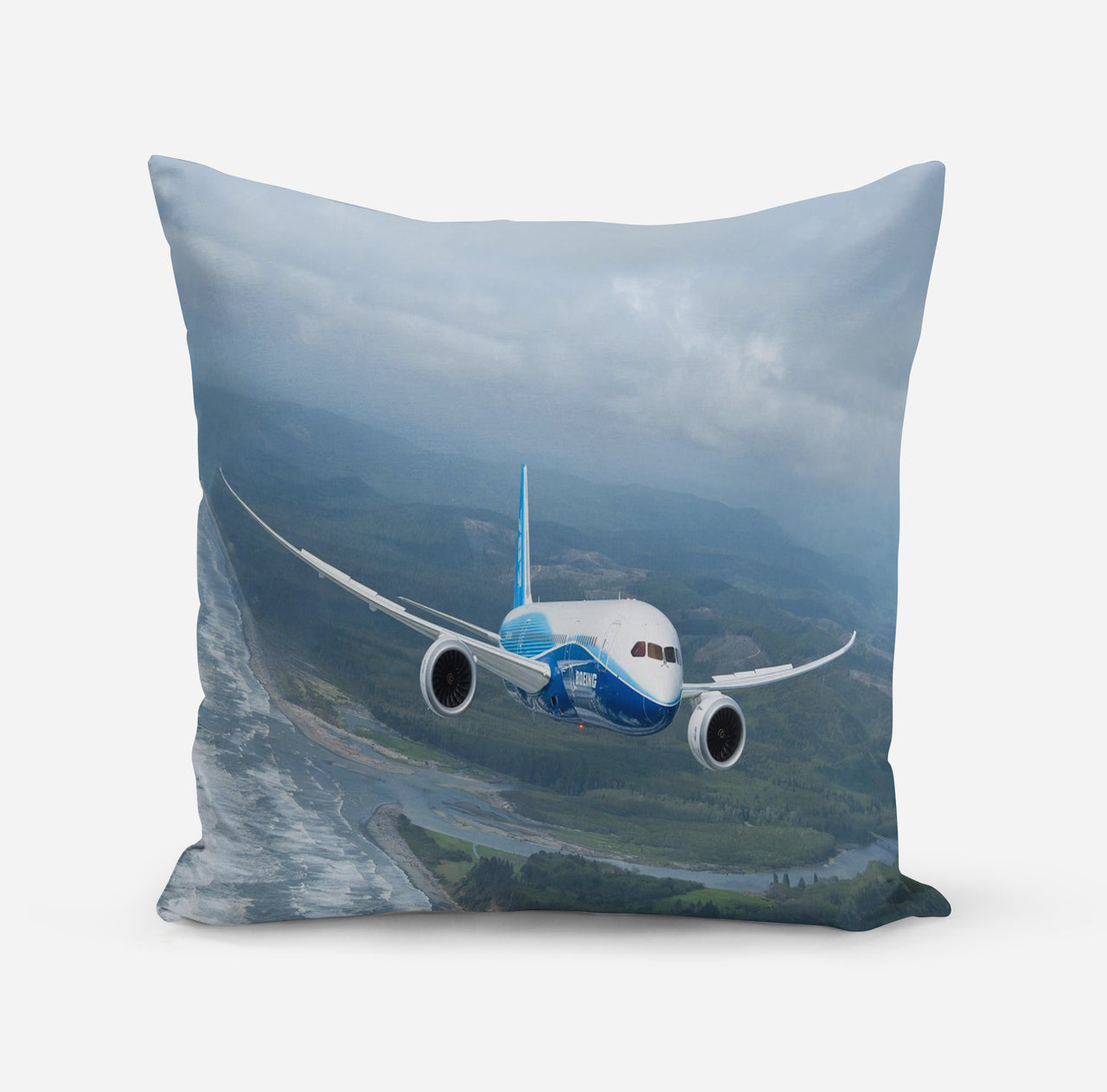 Cruising Boeing 787 Designed Pillows