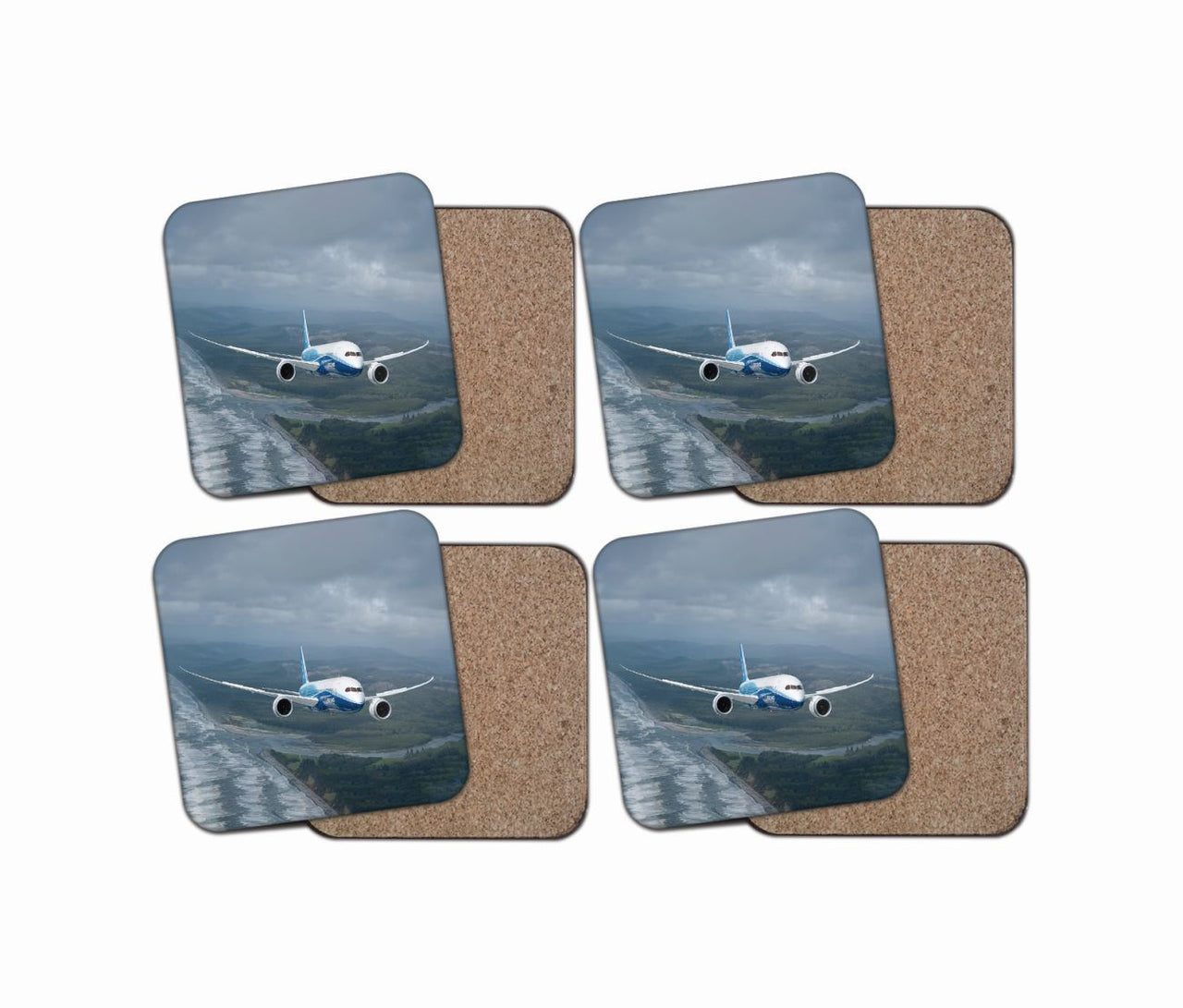 Cruising Boeing 787 Designed Coasters