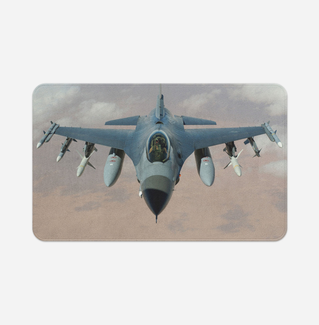 Cruising Fighter Jet 16 Designed Bath Mats