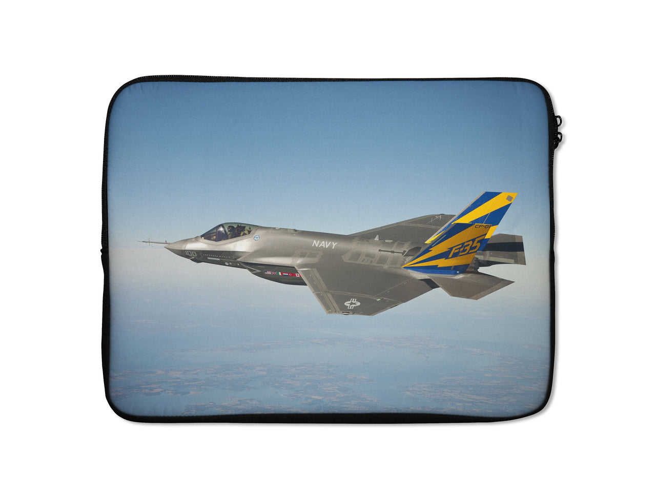 Cruising Fighting Falcon F35 Designed Laptop & Tablet Cases