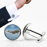 Thumbnail for Cruising Fighting Falcon F35 Designed Cuff Links