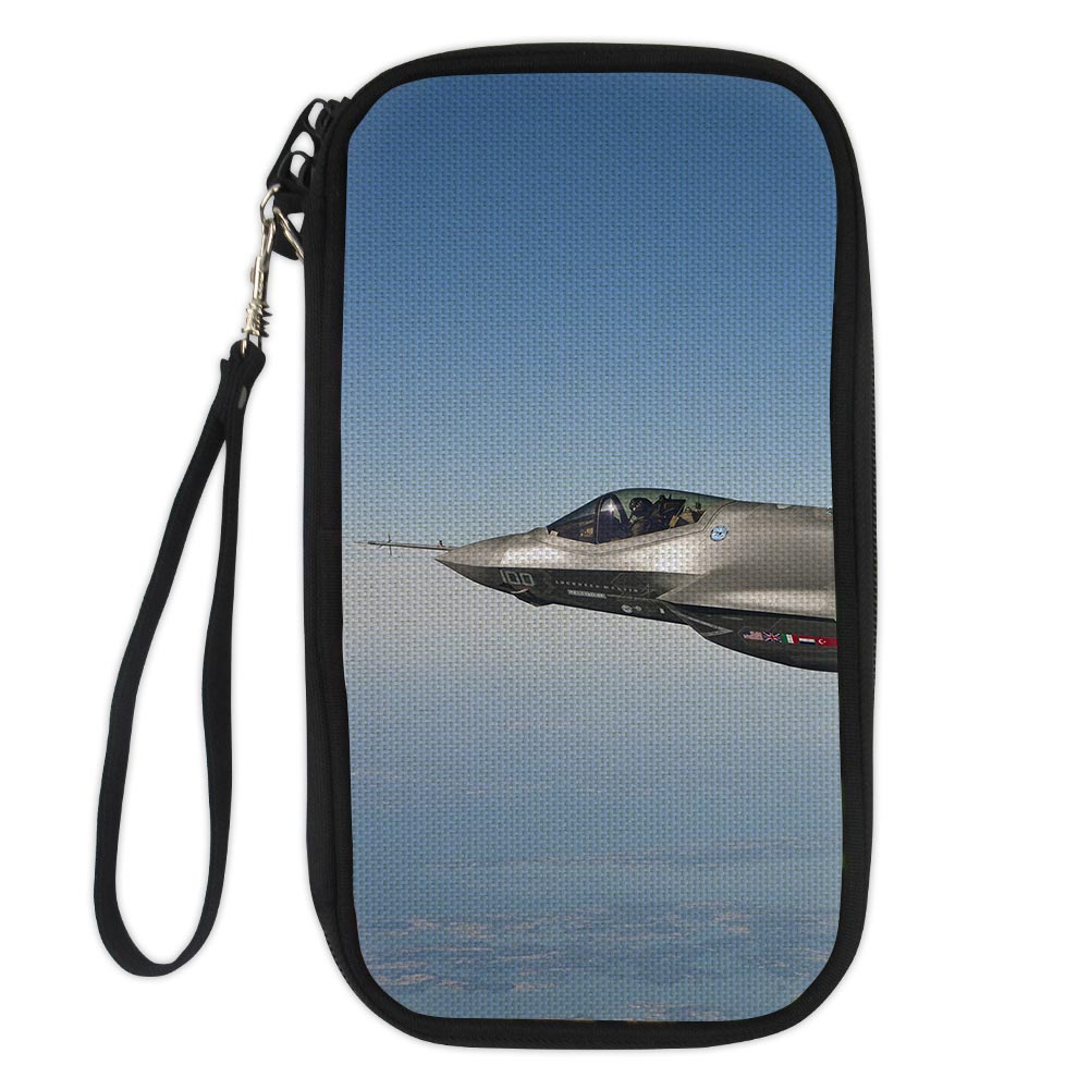 Cruising Fighting Falcon F35 Designed Travel Cases & Wallets