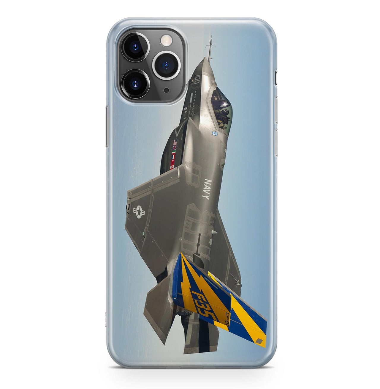 Cruising Fighting Falcon F35 Designed iPhone Cases