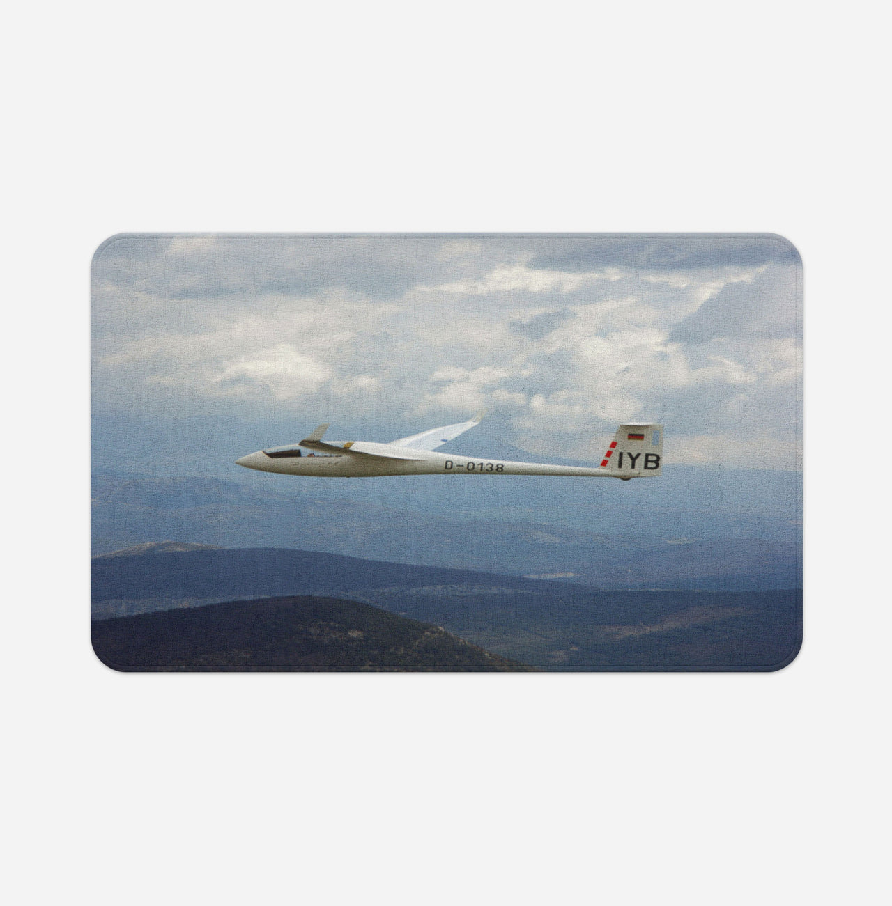 Cruising Glider Designed Bath Mats