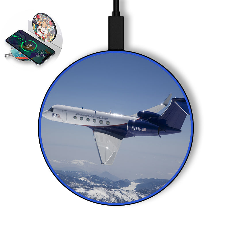Cruising Gulfstream Jet Designed Wireless Chargers