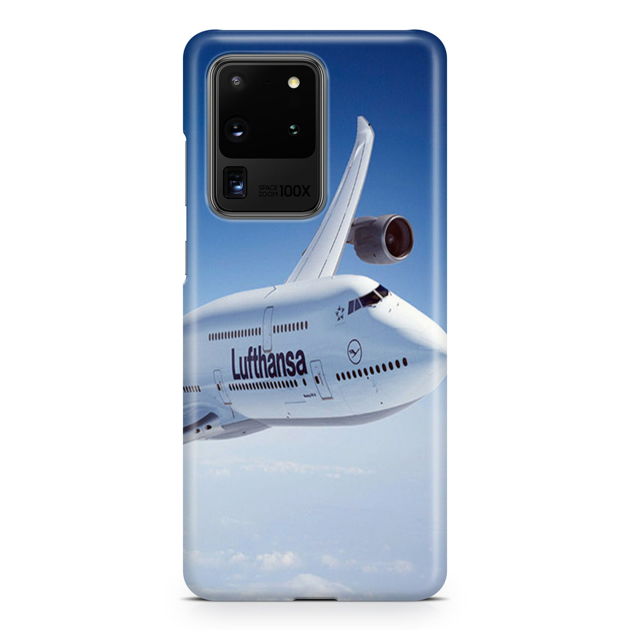 Cruising Lufthansa's Boeing 747 Samsung S & Note Cases