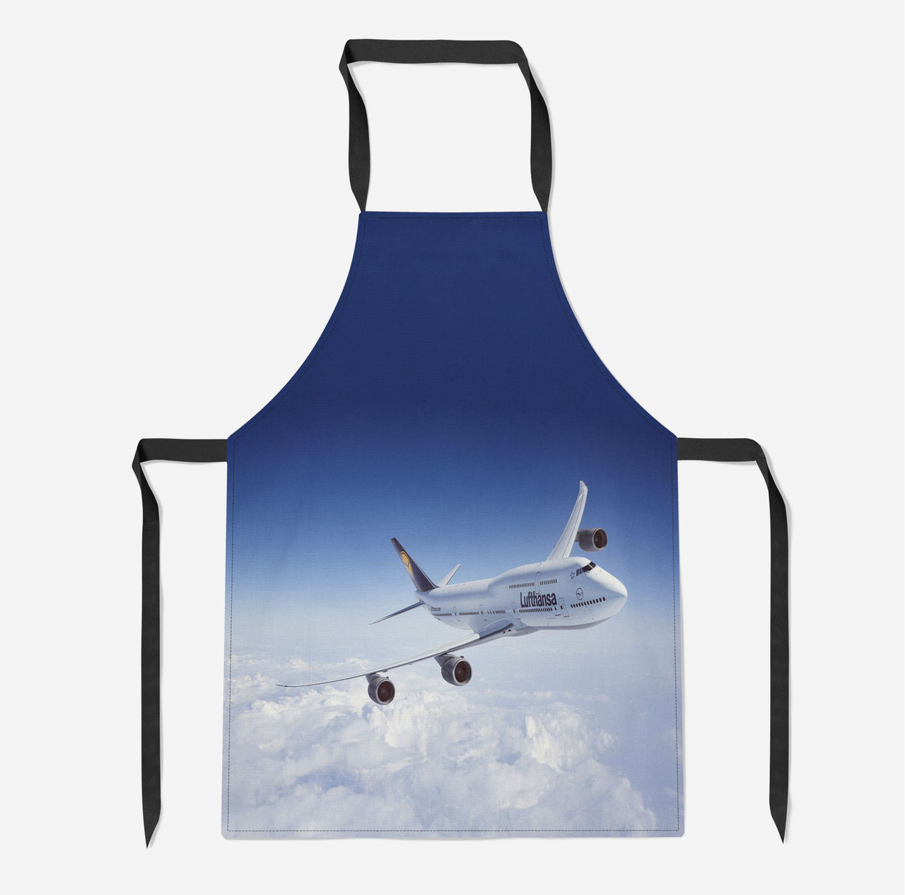 Cruising Lufthansa's Boeing 747 Designed Kitchen Aprons