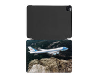 Thumbnail for Cruising United States of America Boeing 747 Printed Pillows Designed iPad Cases