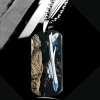 Thumbnail for Cruising United States of America Boeing 747 Printed Pillows Designed Metal Necklaces