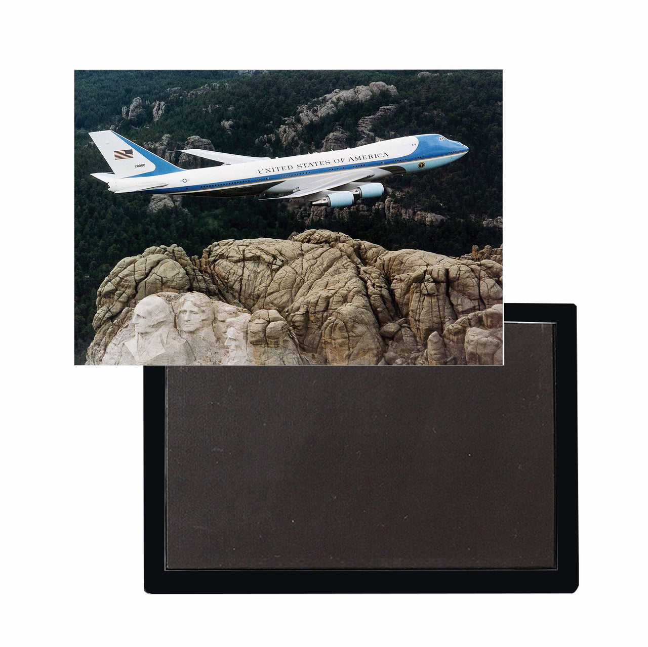 Cruising United States of America Boeing 747 Printed Pillows Designed Magnets