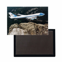 Thumbnail for Cruising United States of America Boeing 747 Printed Pillows Designed Magnets