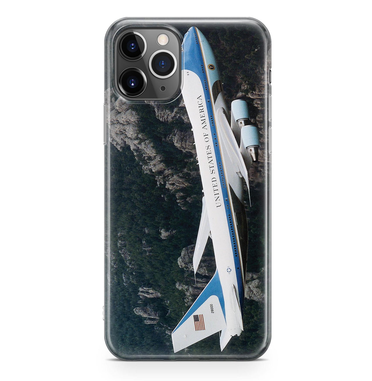 Cruising United States of America Boeing 747 Designed iPhone Cases