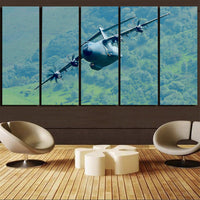 Thumbnail for Cruising Airbus A400M Printed Canvas Prints (5 Pieces) Aviation Shop 