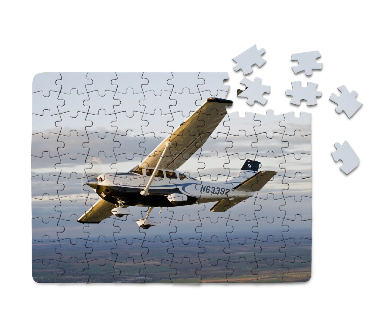 Cruising Cessna Printed Puzzles Aviation Shop 