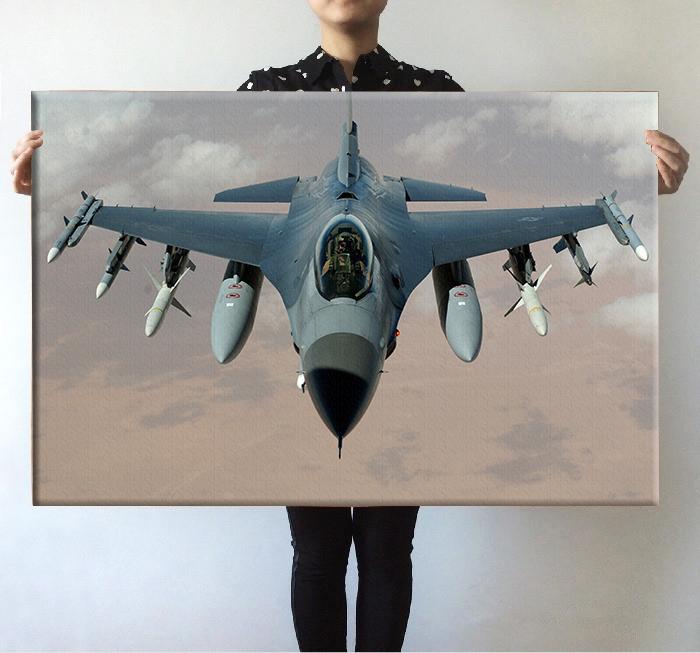 Cruising Fighting Falcon F16 Printed Posters Aviation Shop 