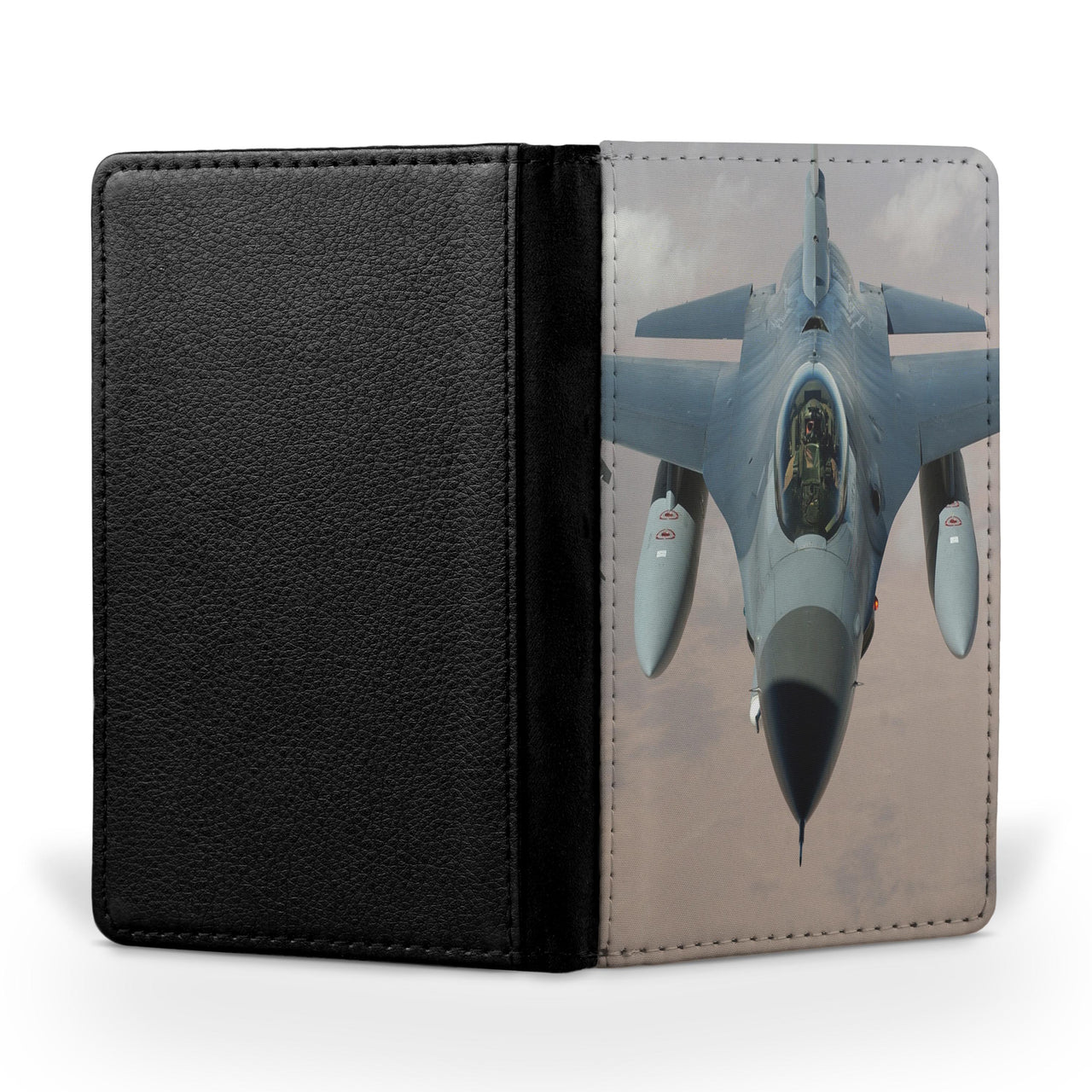 Cruising Fighting Falcon F16 Printed Passport & Travel Cases