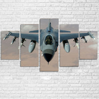 Thumbnail for Cruising Fighting Falcon F16 Printed Multiple Canvas Poster Aviation Shop 