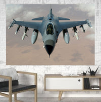 Thumbnail for Cruising Fighting Falcon F16 Printed Printed Canvas Posters (1 Piece) Aviation Shop 
