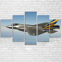 Thumbnail for Cruising Fighting Falcon F35 Printed Multiple Canvas Poster Aviation Shop 