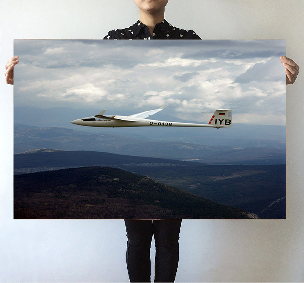 Cruising Glider Printed Posters Aviation Shop 
