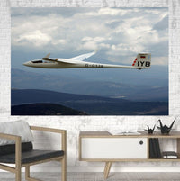 Thumbnail for Cruising Glider Printed Canvas Posters (1 Piece) Aviation Shop 