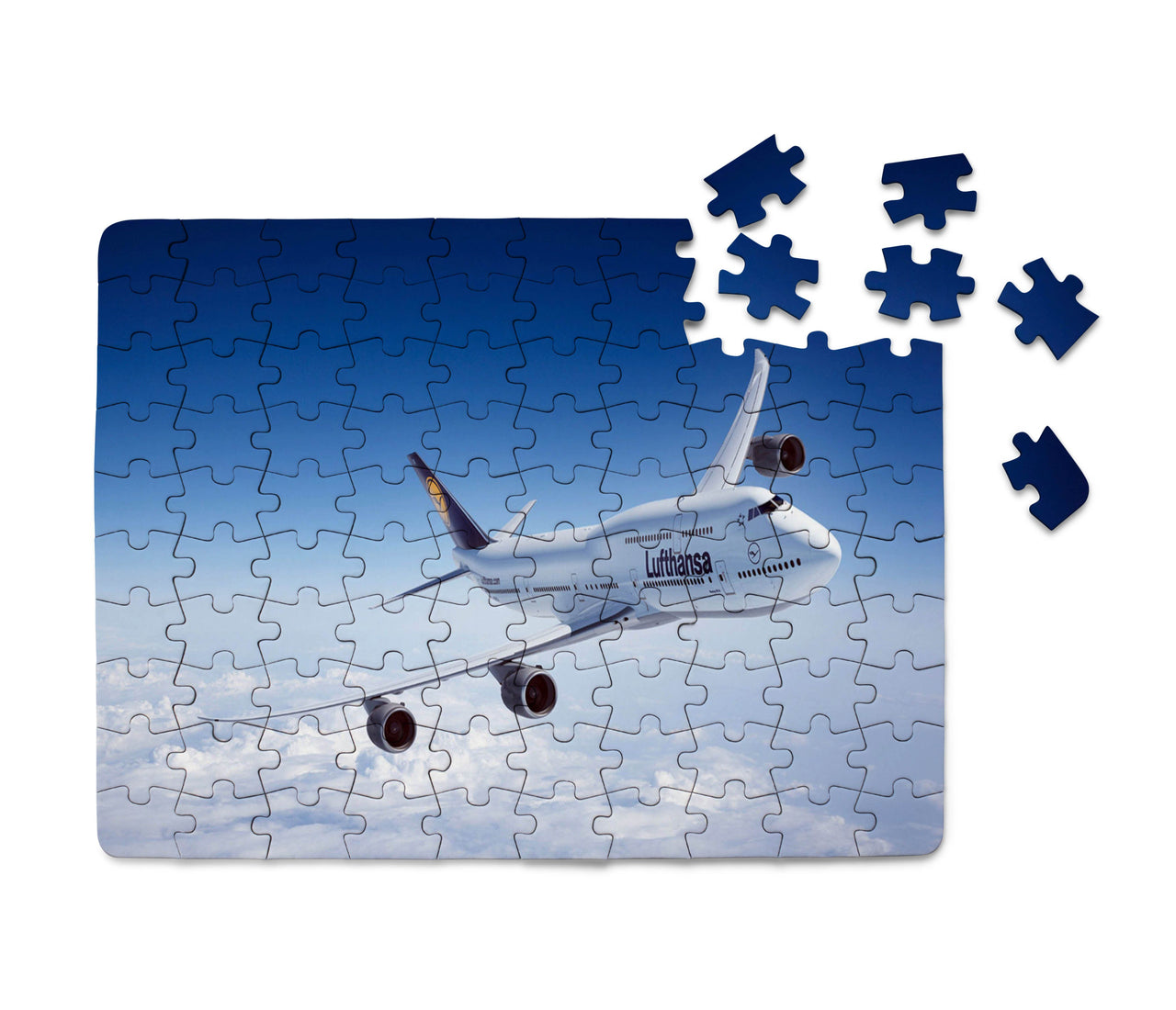 Cruising Lufthansa's Boeing 747 Printed Puzzles Aviation Shop 