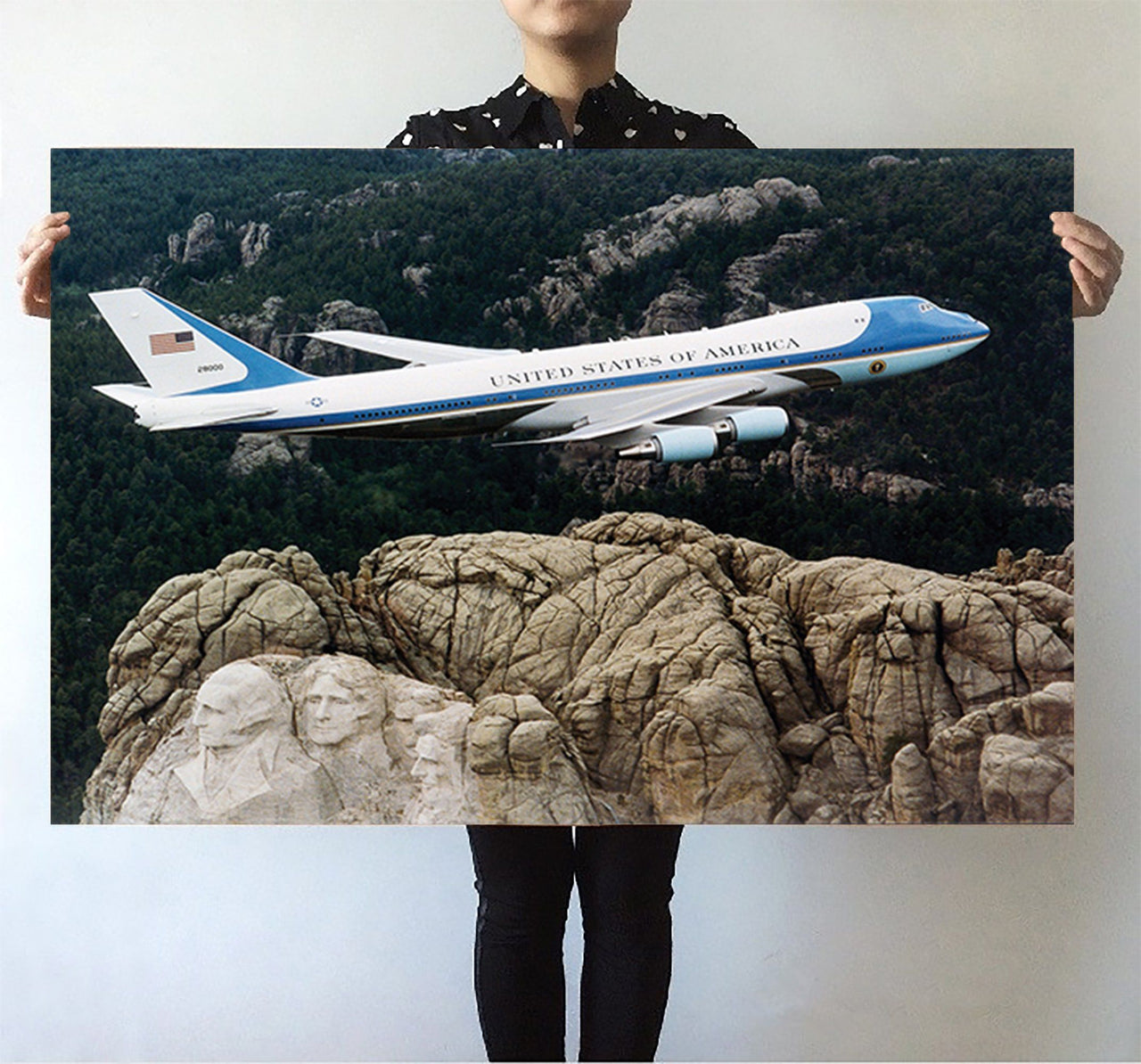 Cruising United States of America Boeing 747 Printed Posters Aviation Shop 