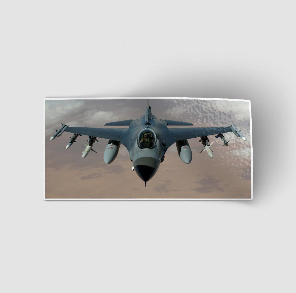 Crusing Fighting Falcon F16 Designed Stickers