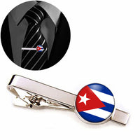 Thumbnail for Cuba Flag Designed Tie Clips