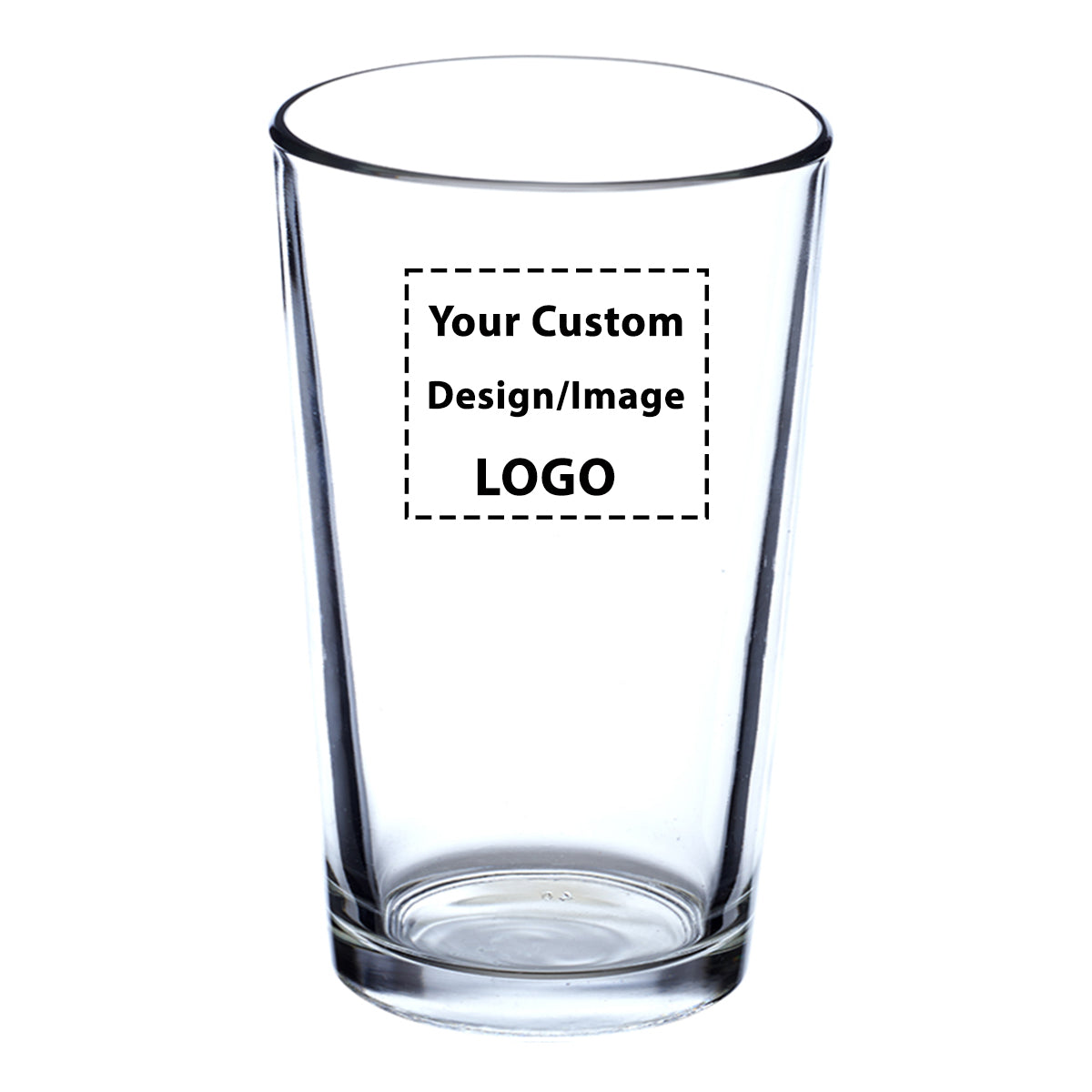 Custom Design/Image/Logo Designed Beer & Water Glasses