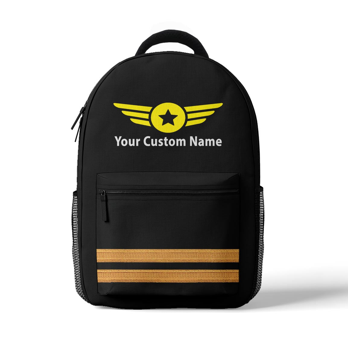 Custom Name Badge (4) + Epaulettes Designed 3D Backpacks