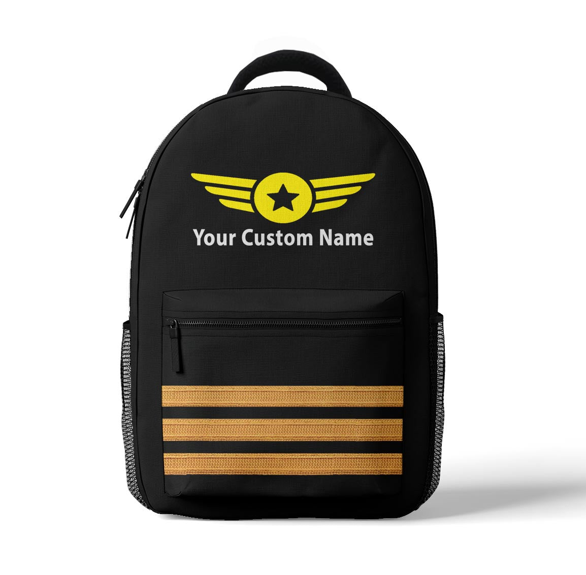 Custom Name Badge (4) + Epaulettes Designed 3D Backpacks